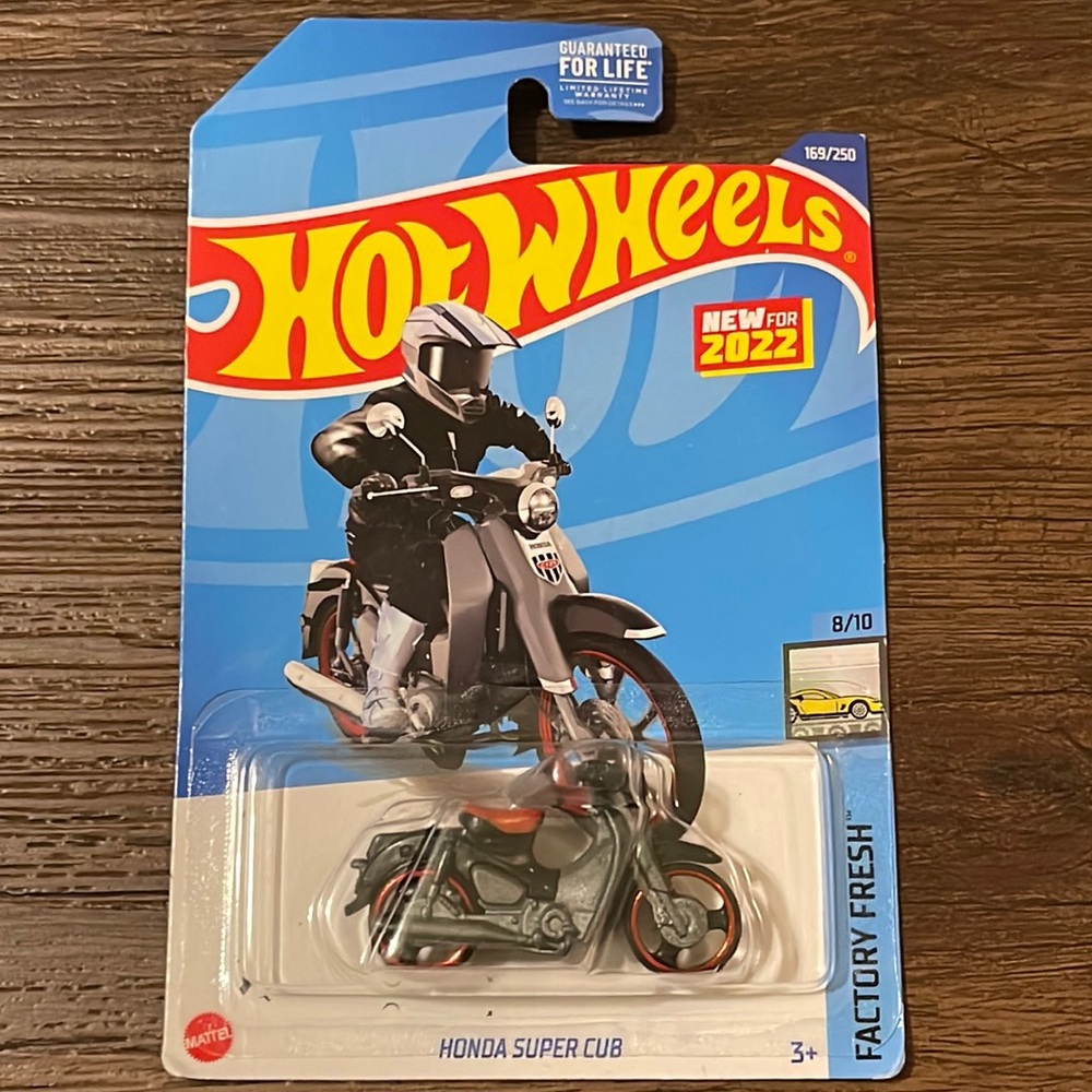 Honda Super Cub Hot Wheels New For 2022